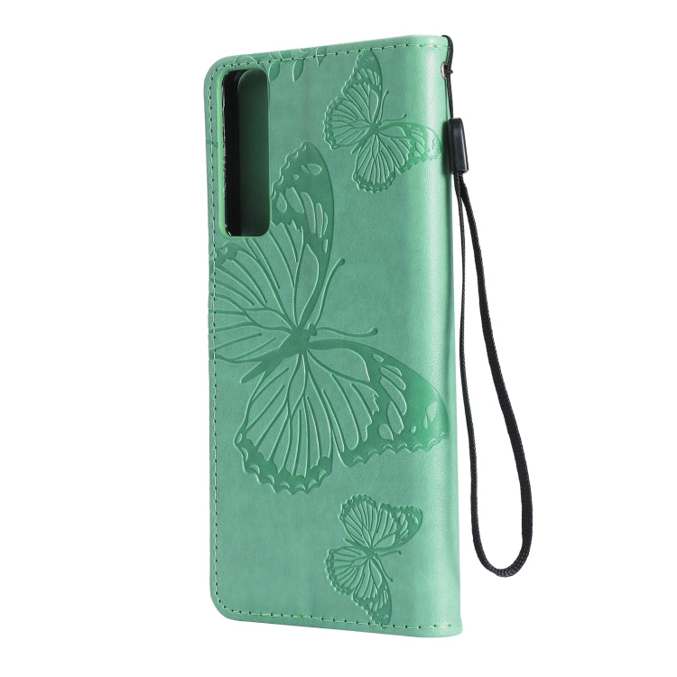 Pressed Printing Butterfly Pattern Horizontal Flip PU Leather Case with Holder & Card Slots & Wallet & Lanyard, For LG Stylo 7 5G / 4G, For OPPO A74 4G / F19 4G, For OPPO A94 5G / F19 Pro / Reno 5F, For OPPO A93 5G / A74 5G�����������������������������...