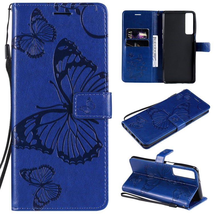 Pressed Printing Butterfly Pattern Horizontal Flip PU Leather Case with Holder & Card Slots & Wallet & Lanyard, For LG Stylo 7 5G / 4G, For OPPO A74 4G / F19 4G, For OPPO A94 5G / F19 Pro / Reno 5F, For OPPO A93 5G / A74 5G�����������������������������...