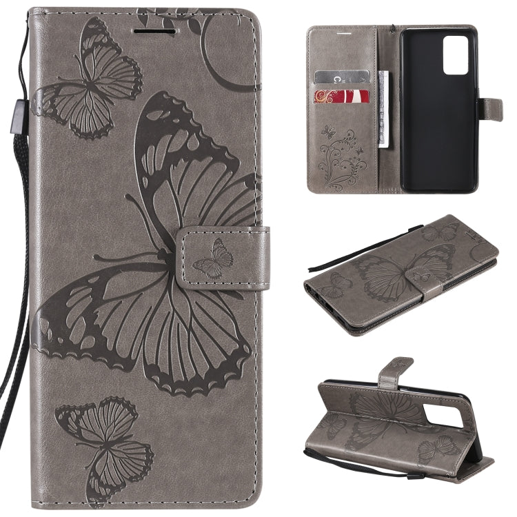 Pressed Printing Butterfly Pattern Horizontal Flip PU Leather Case with Holder & Card Slots & Wallet & Lanyard, For LG Stylo 7 5G / 4G, For OPPO A74 4G / F19 4G, For OPPO A94 5G / F19 Pro / Reno 5F, For OPPO A93 5G / A74 5G�����������������������������...