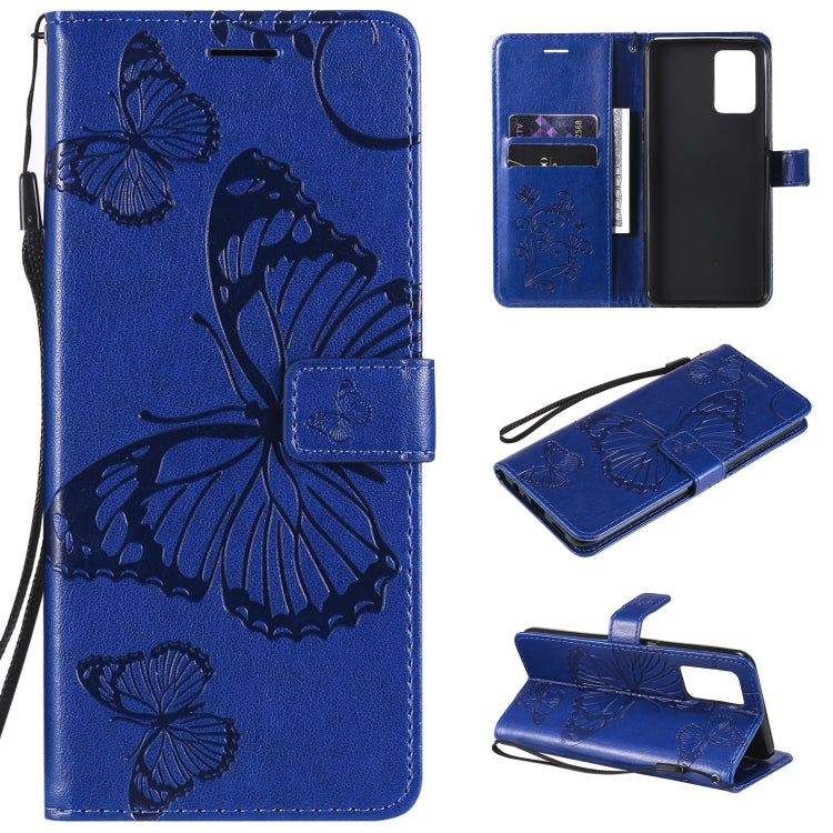 Pressed Printing Butterfly Pattern Horizontal Flip PU Leather Case with Holder & Card Slots & Wallet & Lanyard, For LG Stylo 7 5G / 4G, For OPPO A74 4G / F19 4G, For OPPO A94 5G / F19 Pro / Reno 5F, For OPPO A93 5G / A74 5G�����������������������������...