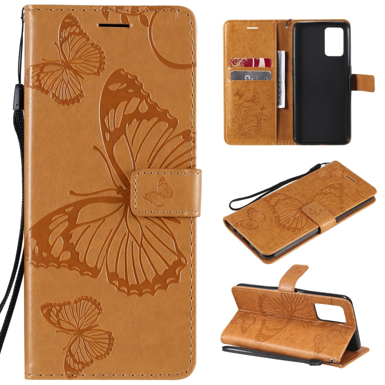 Pressed Printing Butterfly Pattern Horizontal Flip PU Leather Case with Holder & Card Slots & Wallet & Lanyard, For LG Stylo 7 5G / 4G, For OPPO A74 4G / F19 4G, For OPPO A94 5G / F19 Pro / Reno 5F, For OPPO A93 5G / A74 5G�����������������������������...