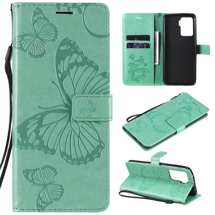 Pressed Printing Butterfly Pattern Horizontal Flip PU Leather Case with Holder & Card Slots & Wallet & Lanyard, For LG Stylo 7 5G / 4G, For OPPO A74 4G / F19 4G, For OPPO A94 5G / F19 Pro / Reno 5F, For OPPO A93 5G / A74 5G�����������������������������...