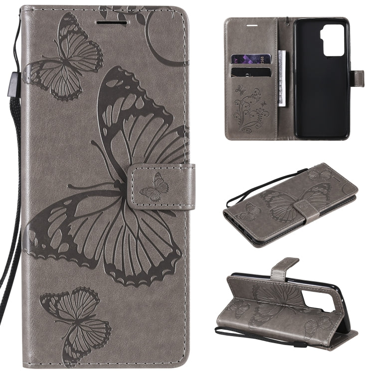 Pressed Printing Butterfly Pattern Horizontal Flip PU Leather Case with Holder & Card Slots & Wallet & Lanyard, For LG Stylo 7 5G / 4G, For OPPO A74 4G / F19 4G, For OPPO A94 5G / F19 Pro / Reno 5F, For OPPO A93 5G / A74 5G�����������������������������...