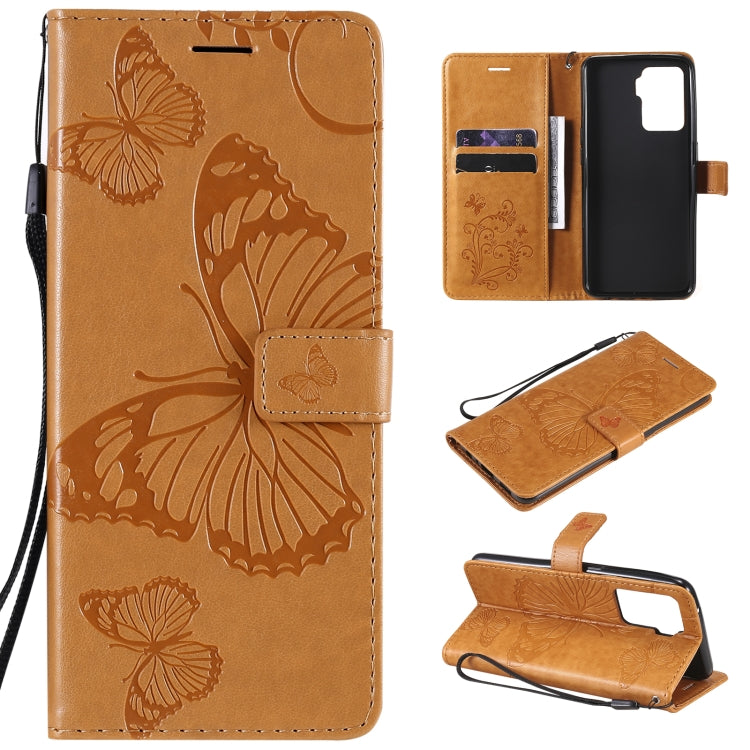 Pressed Printing Butterfly Pattern Horizontal Flip PU Leather Case with Holder & Card Slots & Wallet & Lanyard, For LG Stylo 7 5G / 4G, For OPPO A74 4G / F19 4G, For OPPO A94 5G / F19 Pro / Reno 5F, For OPPO A93 5G / A74 5G�����������������������������...