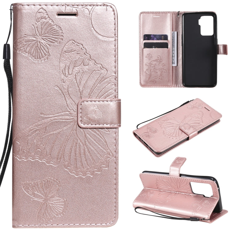 Pressed Printing Butterfly Pattern Horizontal Flip PU Leather Case with Holder & Card Slots & Wallet & Lanyard, For LG Stylo 7 5G / 4G, For OPPO A74 4G / F19 4G, For OPPO A94 5G / F19 Pro / Reno 5F, For OPPO A93 5G / A74 5G�����������������������������...