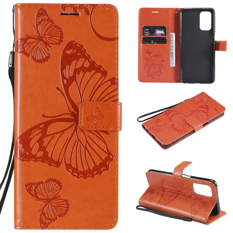 Pressed Printing Butterfly Pattern Horizontal Flip PU Leather Case with Holder & Card Slots & Wallet & Lanyard, For LG Stylo 7 5G / 4G, For OPPO A74 4G / F19 4G, For OPPO A94 5G / F19 Pro / Reno 5F, For OPPO A93 5G / A74 5G�����������������������������...
