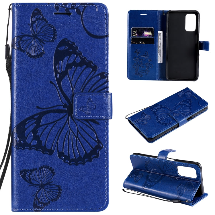 Pressed Printing Butterfly Pattern Horizontal Flip PU Leather Case with Holder & Card Slots & Wallet & Lanyard, For LG Stylo 7 5G / 4G, For OPPO A74 4G / F19 4G, For OPPO A94 5G / F19 Pro / Reno 5F, For OPPO A93 5G / A74 5G�����������������������������...