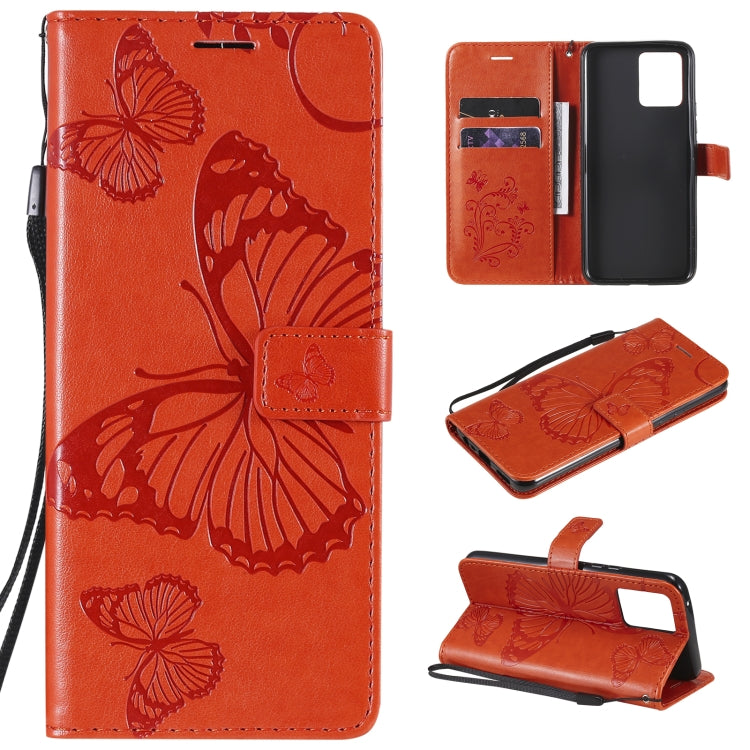 Pressed Printing Butterfly Pattern Horizontal Flip PU Leather Case with Holder & Card Slots & Wallet & Lanyard, For LG Stylo 7 5G / 4G, For OPPO A74 4G / F19 4G, For OPPO A94 5G / F19 Pro / Reno 5F, For OPPO A93 5G / A74 5G�����������������������������...