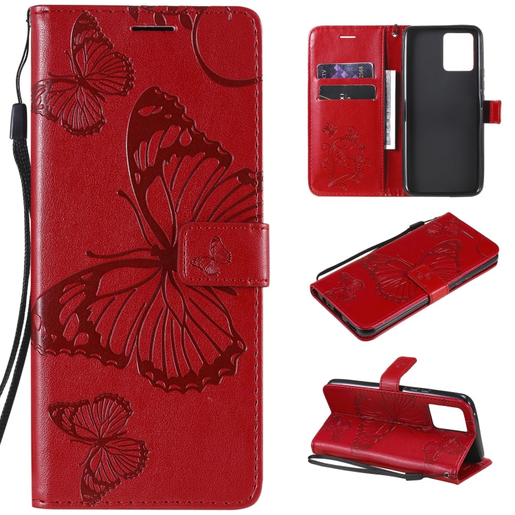 Pressed Printing Butterfly Pattern Horizontal Flip PU Leather Case with Holder & Card Slots & Wallet & Lanyard, For LG Stylo 7 5G / 4G, For OPPO A74 4G / F19 4G, For OPPO A94 5G / F19 Pro / Reno 5F, For OPPO A93 5G / A74 5G�����������������������������...