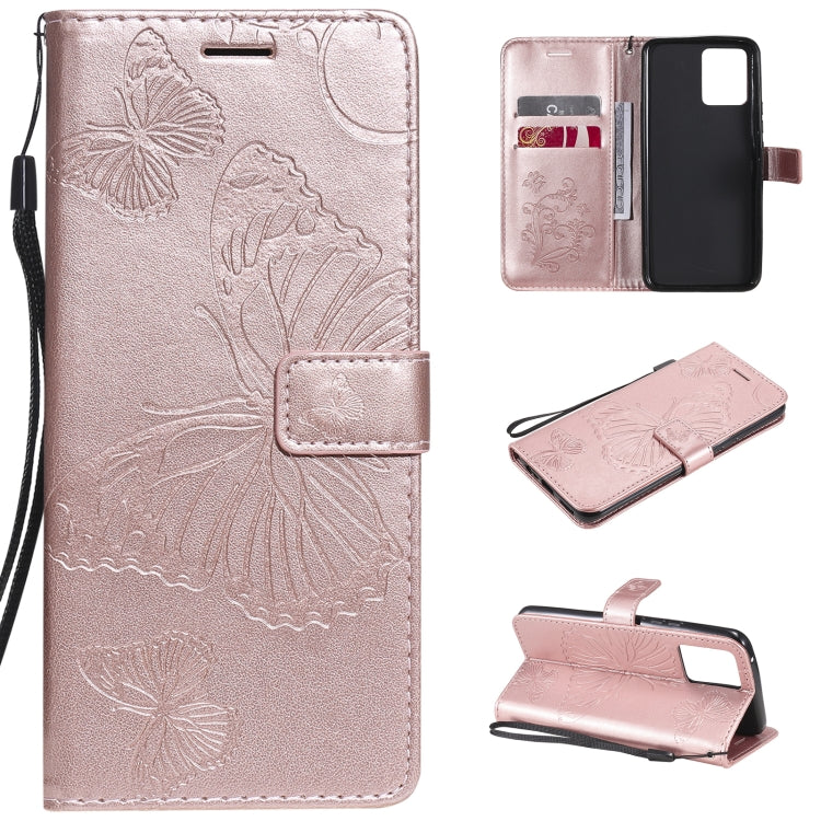 Pressed Printing Butterfly Pattern Horizontal Flip PU Leather Case with Holder & Card Slots & Wallet & Lanyard, For LG Stylo 7 5G / 4G, For OPPO A74 4G / F19 4G, For OPPO A94 5G / F19 Pro / Reno 5F, For OPPO A93 5G / A74 5G�����������������������������...