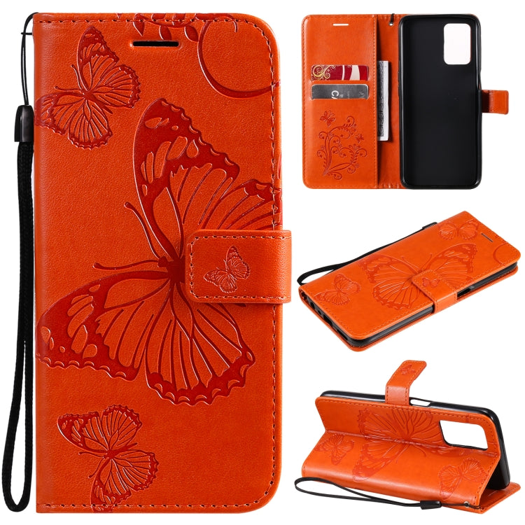 Pressed Printing Butterfly Pattern Horizontal Flip PU Leather Case with Holder & Card Slots & Wallet & Lanyard, For LG Stylo 7 5G / 4G, For OPPO A74 4G / F19 4G, For OPPO A94 5G / F19 Pro / Reno 5F, For OPPO A93 5G / A74 5G�����������������������������...