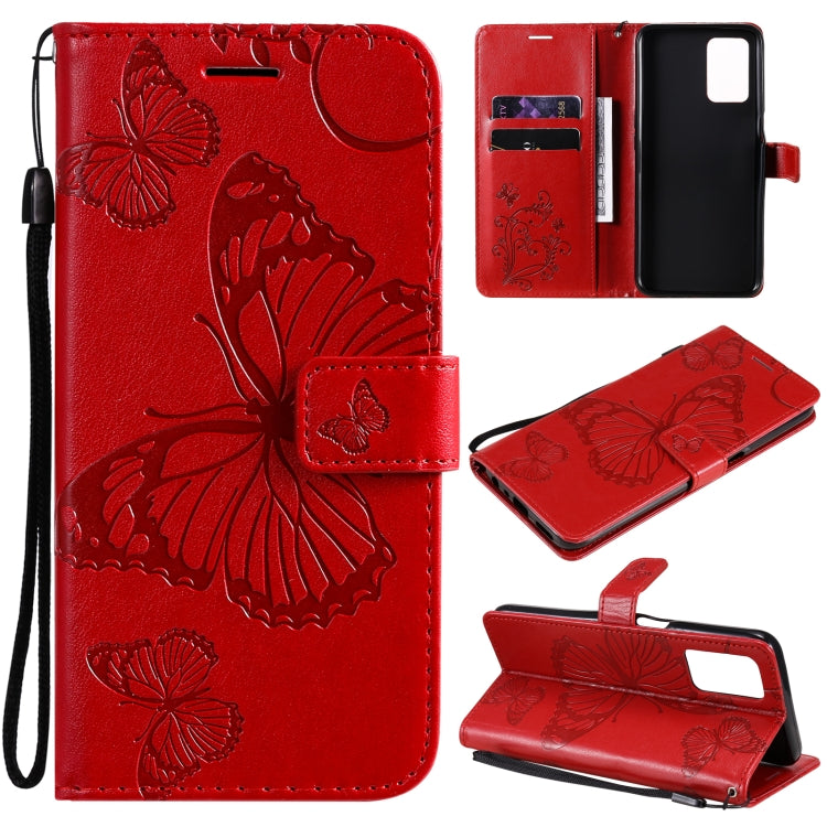Pressed Printing Butterfly Pattern Horizontal Flip PU Leather Case with Holder & Card Slots & Wallet & Lanyard, For LG Stylo 7 5G / 4G, For OPPO A74 4G / F19 4G, For OPPO A94 5G / F19 Pro / Reno 5F, For OPPO A93 5G / A74 5G�����������������������������...