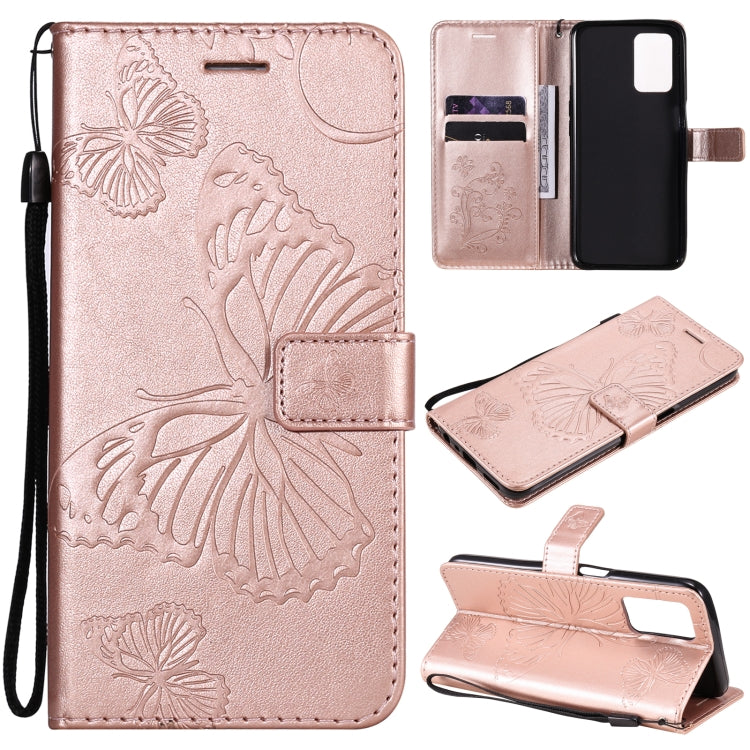 Pressed Printing Butterfly Pattern Horizontal Flip PU Leather Case with Holder & Card Slots & Wallet & Lanyard, For LG Stylo 7 5G / 4G, For OPPO A74 4G / F19 4G, For OPPO A94 5G / F19 Pro / Reno 5F, For OPPO A93 5G / A74 5G�����������������������������...