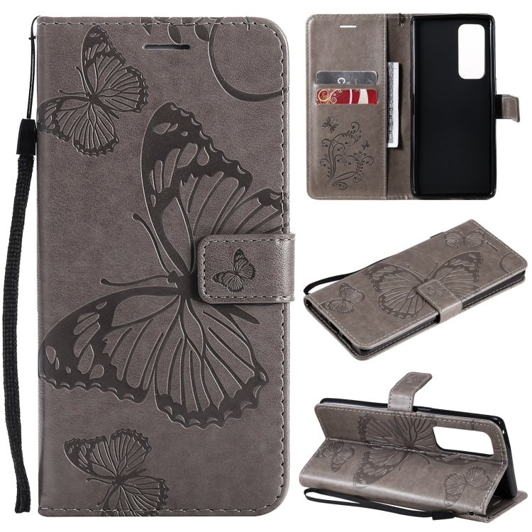 Pressed Printing Butterfly Pattern Horizontal Flip PU Leather Case with Holder & Card Slots & Wallet & Lanyard, For LG Stylo 7 5G / 4G, For OPPO A74 4G / F19 4G, For OPPO A94 5G / F19 Pro / Reno 5F, For OPPO A93 5G / A74 5G�����������������������������...