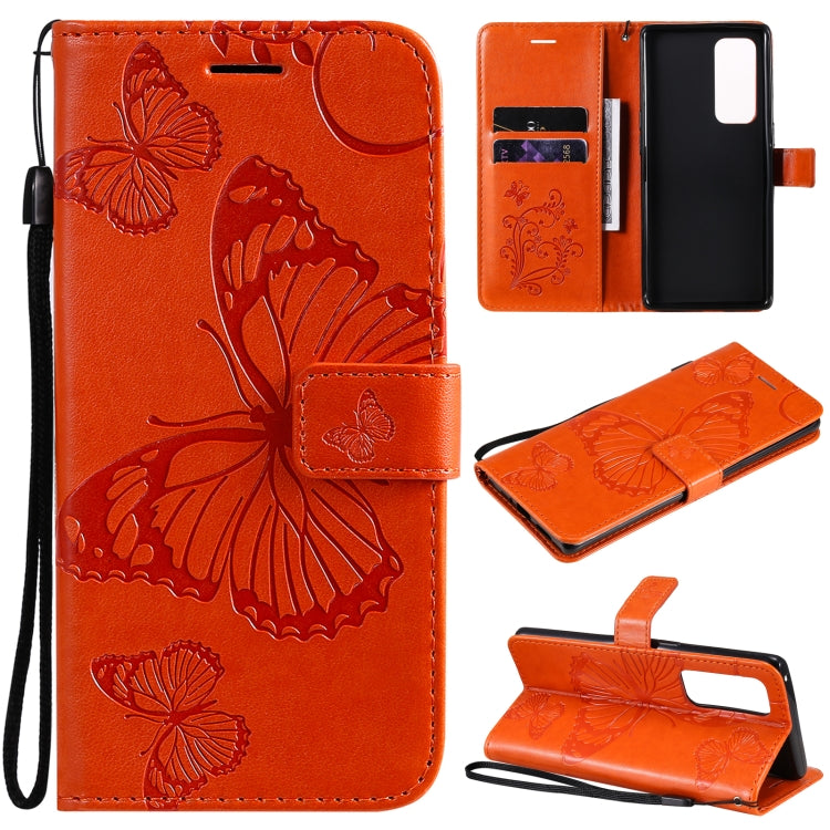Pressed Printing Butterfly Pattern Horizontal Flip PU Leather Case with Holder & Card Slots & Wallet & Lanyard, For LG Stylo 7 5G / 4G, For OPPO A74 4G / F19 4G, For OPPO A94 5G / F19 Pro / Reno 5F, For OPPO A93 5G / A74 5G�����������������������������...