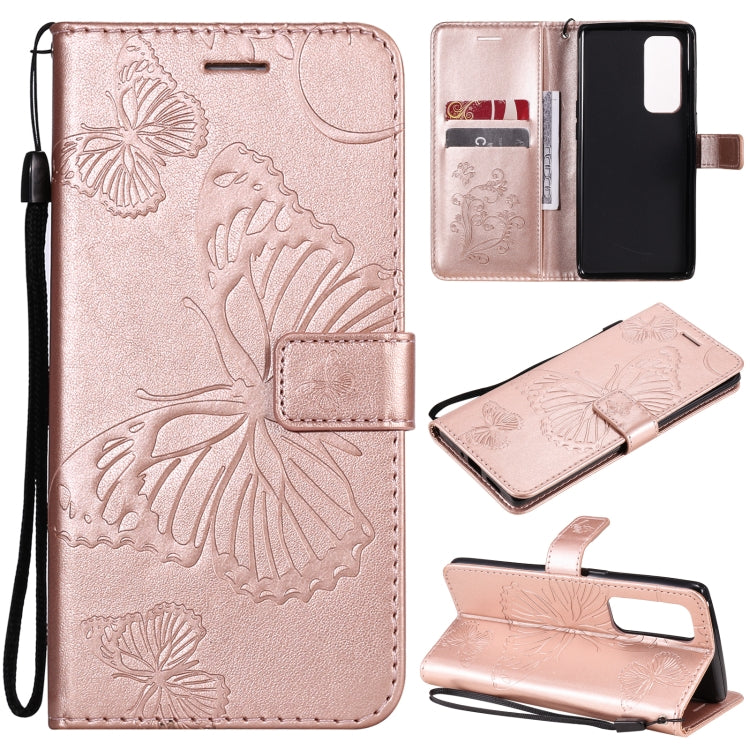 Pressed Printing Butterfly Pattern Horizontal Flip PU Leather Case with Holder & Card Slots & Wallet & Lanyard, For LG Stylo 7 5G / 4G, For OPPO A74 4G / F19 4G, For OPPO A94 5G / F19 Pro / Reno 5F, For OPPO A93 5G / A74 5G�����������������������������...