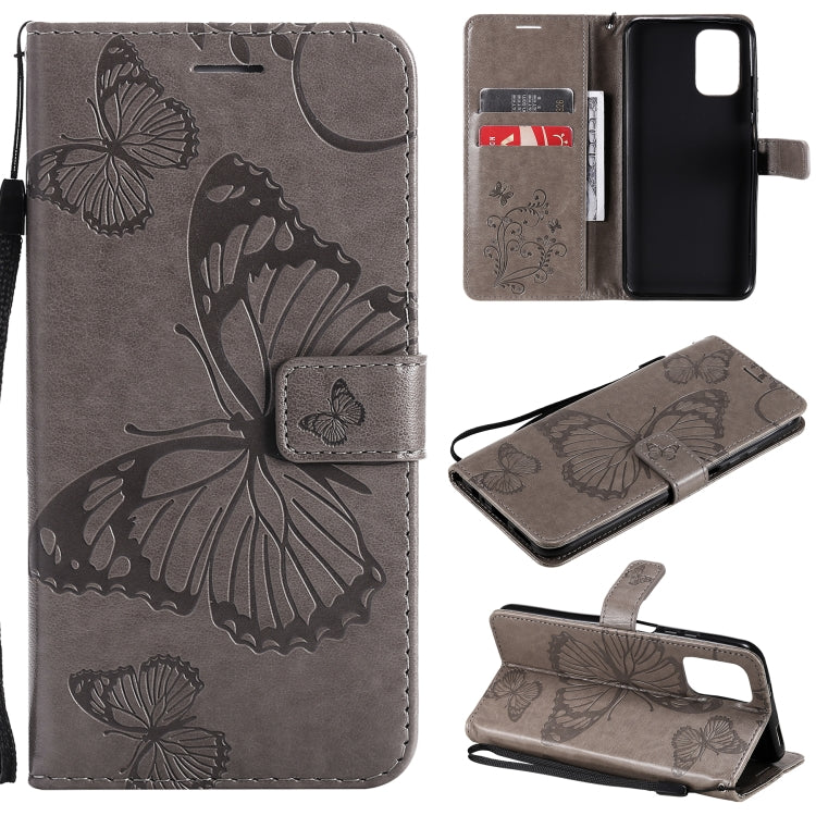 Pressed Printing Butterfly Pattern Horizontal Flip PU Leather Case with Holder & Card Slots & Wallet & Lanyard, For LG Stylo 7 5G / 4G, For OPPO A74 4G / F19 4G, For OPPO A94 5G / F19 Pro / Reno 5F, For OPPO A93 5G / A74 5G�����������������������������...