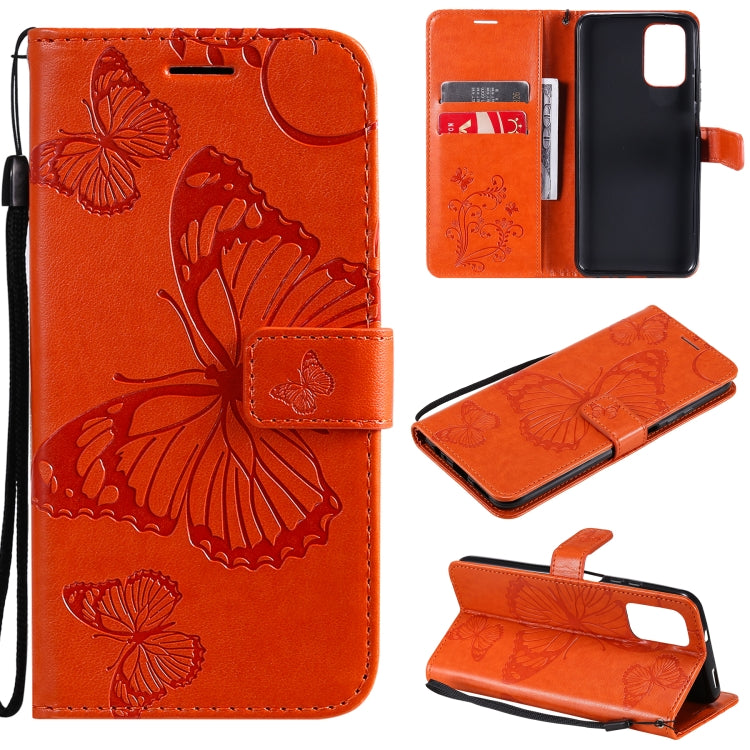 Pressed Printing Butterfly Pattern Horizontal Flip PU Leather Case with Holder & Card Slots & Wallet & Lanyard, For LG Stylo 7 5G / 4G, For OPPO A74 4G / F19 4G, For OPPO A94 5G / F19 Pro / Reno 5F, For OPPO A93 5G / A74 5G�����������������������������...