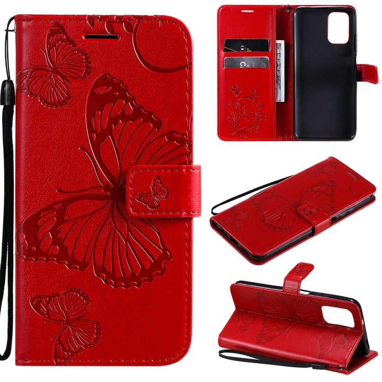 Pressed Printing Butterfly Pattern Horizontal Flip PU Leather Case with Holder & Card Slots & Wallet & Lanyard, For LG Stylo 7 5G / 4G, For OPPO A74 4G / F19 4G, For OPPO A94 5G / F19 Pro / Reno 5F, For OPPO A93 5G / A74 5G�����������������������������...