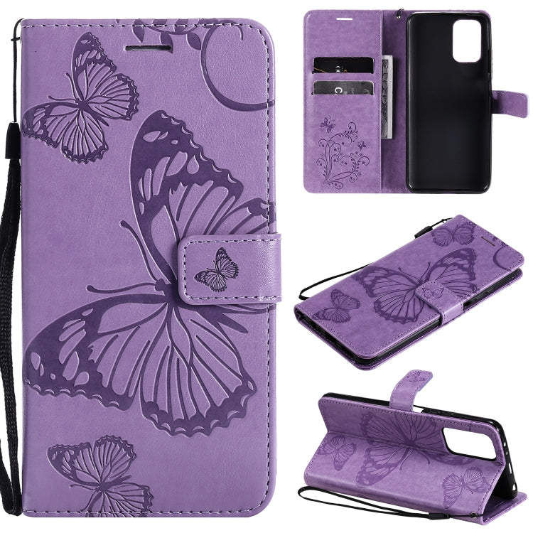 Pressed Printing Butterfly Pattern Horizontal Flip PU Leather Case with Holder & Card Slots & Wallet & Lanyard, For LG Stylo 7 5G / 4G, For OPPO A74 4G / F19 4G, For OPPO A94 5G / F19 Pro / Reno 5F, For OPPO A93 5G / A74 5G�����������������������������...