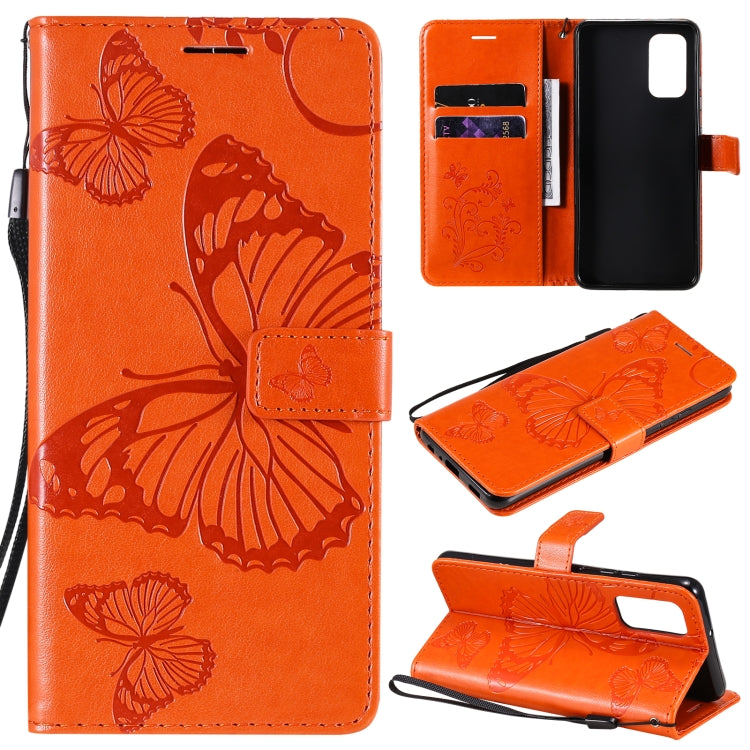 Pressed Printing Butterfly Pattern Horizontal Flip PU Leather Case with Holder & Card Slots & Wallet & Lanyard, For LG Stylo 7 5G / 4G, For OPPO A74 4G / F19 4G, For OPPO A94 5G / F19 Pro / Reno 5F, For OPPO A93 5G / A74 5G�����������������������������...
