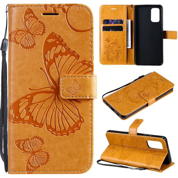 Pressed Printing Butterfly Pattern Horizontal Flip PU Leather Case with Holder & Card Slots & Wallet & Lanyard, For LG Stylo 7 5G / 4G, For OPPO A74 4G / F19 4G, For OPPO A94 5G / F19 Pro / Reno 5F, For OPPO A93 5G / A74 5G�����������������������������...