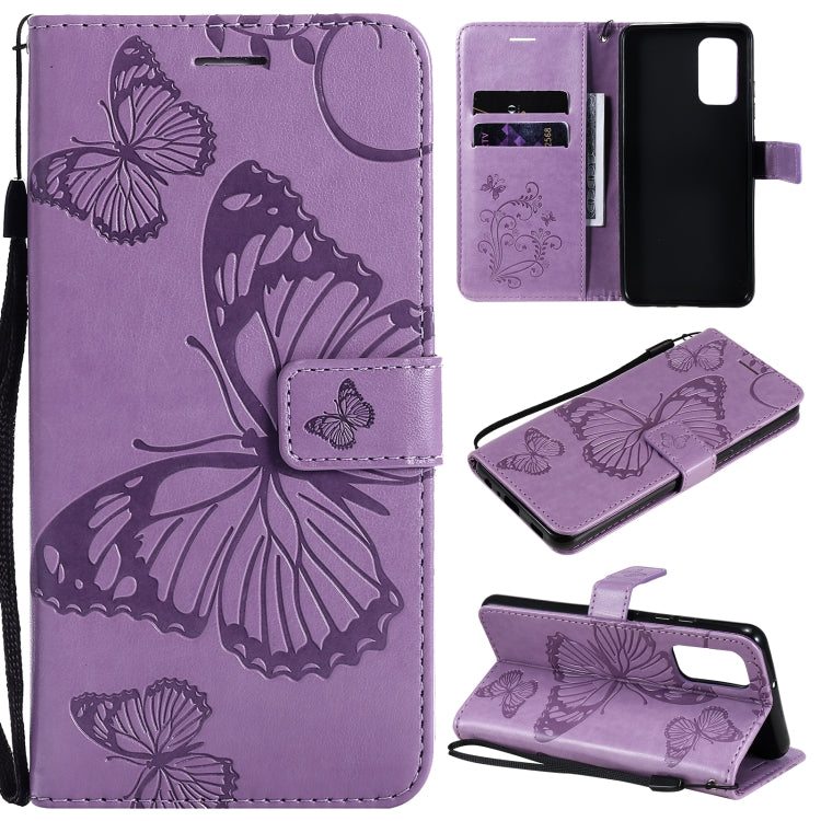 Pressed Printing Butterfly Pattern Horizontal Flip PU Leather Case with Holder & Card Slots & Wallet & Lanyard, For LG Stylo 7 5G / 4G, For OPPO A74 4G / F19 4G, For OPPO A94 5G / F19 Pro / Reno 5F, For OPPO A93 5G / A74 5G�����������������������������...
