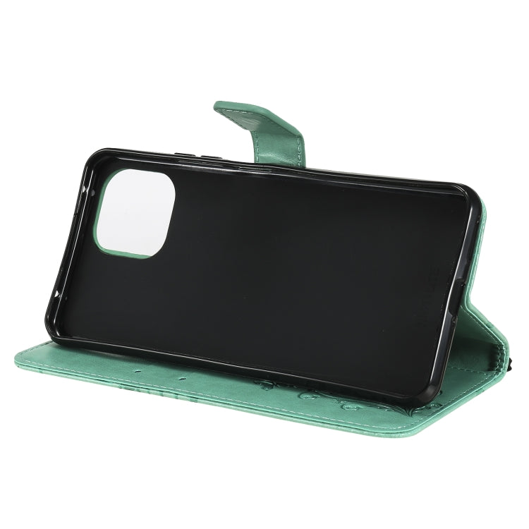 Pressed Printing Butterfly Pattern Horizontal Flip PU Leather Case with Holder & Card Slots & Wallet & Lanyard