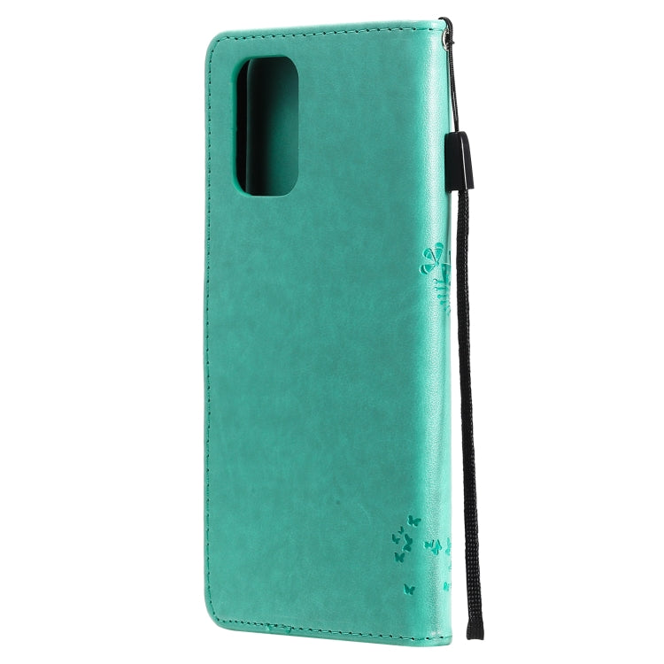 Tree & Cat Pattern Pressed Printing Horizontal Flip PU Leather Case with Holder & Card Slots & Wallet & Lanyard, For Xiaomi Redmi Note 10 4G, For Xiaomi Redmi Note 10 Pro, For Samsung Galaxy A32 4G, For Samsung Galaxy S21 FE, For Xiaomi Mi 11 Lite 5G��...