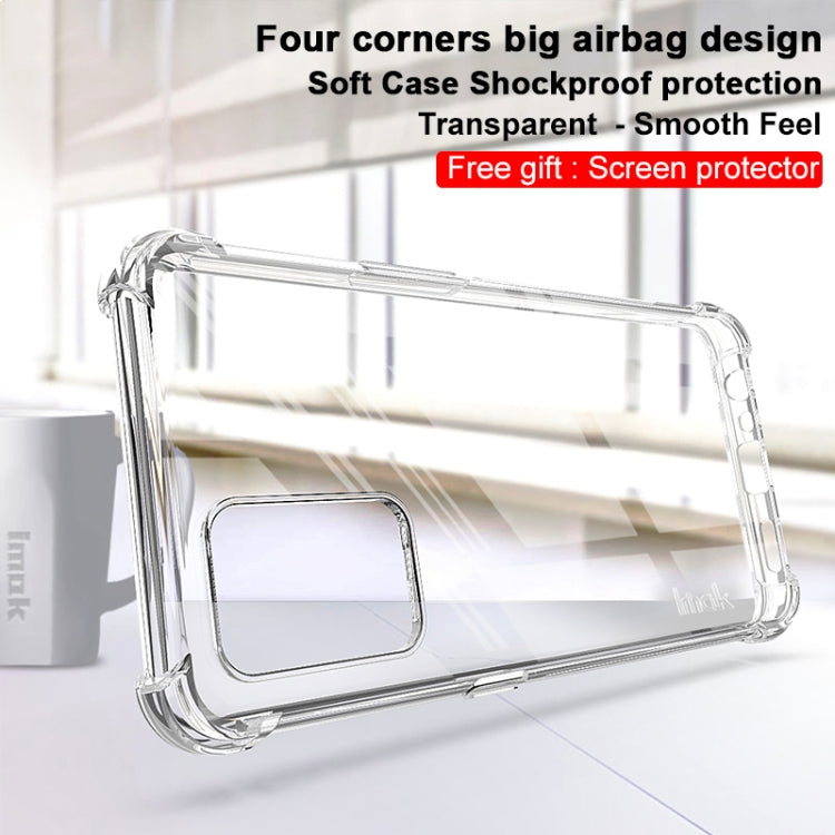 IMAK All-inclusive Shockproof Airbag TPU Case with Screen Protector, For OPPO F19 4G / A74 4G, For Asus Zenfone 8, For Nokia X10 / X20, For Xiaomi Redmi K40, For Sony Xperia 5 III, For Xiaomi Redmi Note 10 5G, For Xiaomi Redmi Note 10s�����������������...