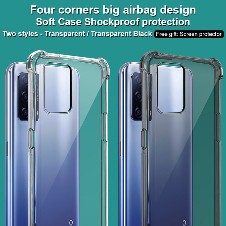 IMAK All-inclusive Shockproof Airbag TPU Case with Screen Protector, For OPPO F19 4G / A74 4G, For Asus Zenfone 8, For Nokia X10 / X20, For Xiaomi Redmi K40, For Sony Xperia 5 III, For Xiaomi Redmi Note 10 5G, For Xiaomi Redmi Note 10s�����������������...