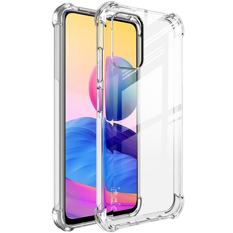 IMAK All-inclusive Shockproof Airbag TPU Case with Screen Protector, For OPPO F19 4G / A74 4G, For Asus Zenfone 8, For Nokia X10 / X20, For Xiaomi Redmi K40, For Sony Xperia 5 III, For Xiaomi Redmi Note 10 5G, For Xiaomi Redmi Note 10s�����������������...