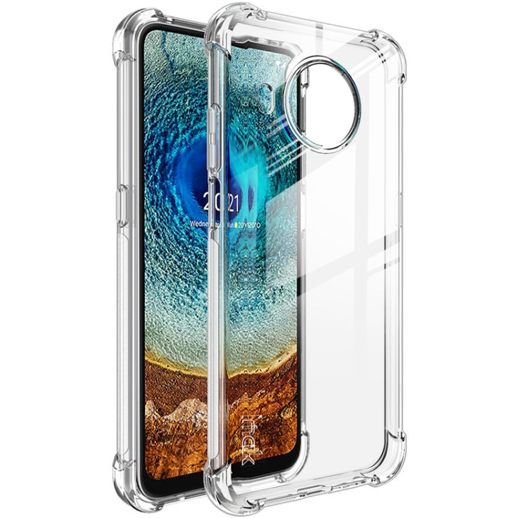 IMAK All-inclusive Shockproof Airbag TPU Case with Screen Protector, For OPPO F19 4G / A74 4G, For Asus Zenfone 8, For Nokia X10 / X20, For Xiaomi Redmi K40, For Sony Xperia 5 III, For Xiaomi Redmi Note 10 5G, For Xiaomi Redmi Note 10s�����������������...