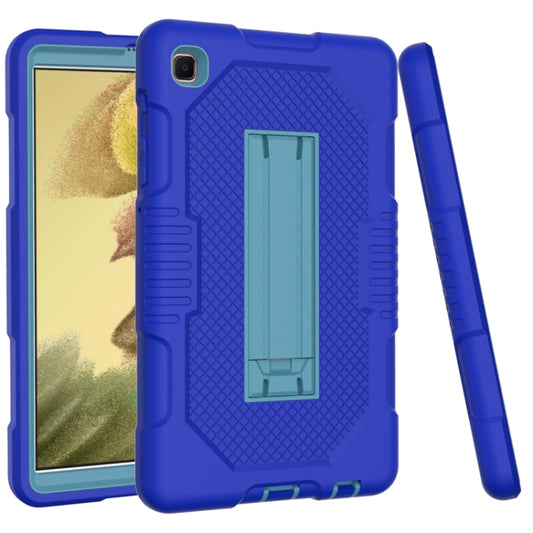Contrast Color Robot Shockproof Silicone + PC Protective Case with Holder