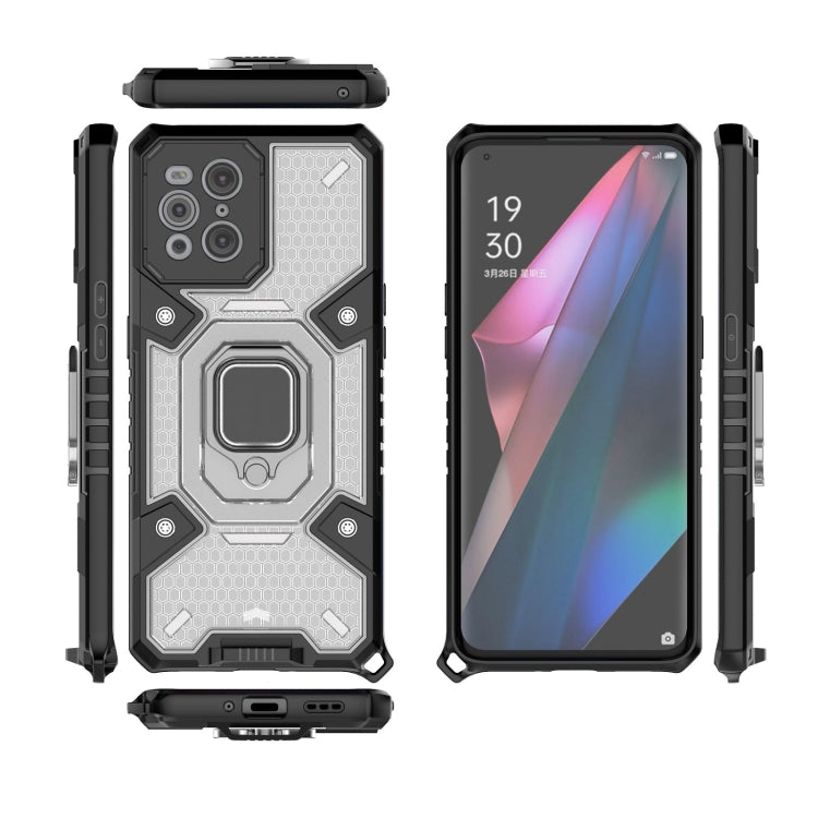 Space PC+TPU Ring Holder Protective Case, For OPPO Find X3, For Huawei P50, For OPPO Realme 8, For OPPO Realme GT 5G, For Samsung Galaxy A42 5G, For Samsung Galaxy A51 5G, For Samsung Galaxy A71 5G, For Samsung Galaxy Note10+���������������������������...