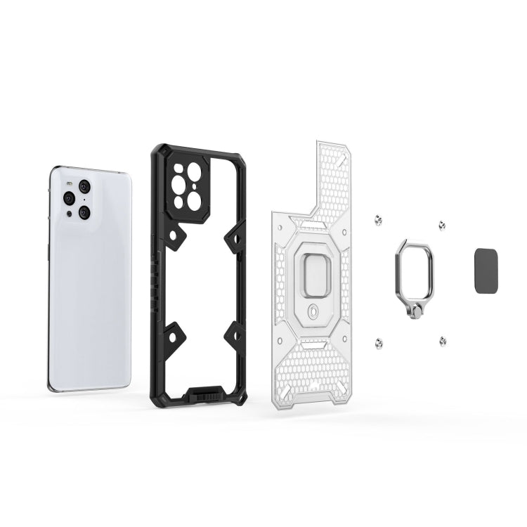 Space PC+TPU Ring Holder Protective Case, For OPPO Find X3, For Huawei P50, For OPPO Realme 8, For OPPO Realme GT 5G, For Samsung Galaxy A42 5G, For Samsung Galaxy A51 5G, For Samsung Galaxy A71 5G, For Samsung Galaxy Note10+���������������������������...