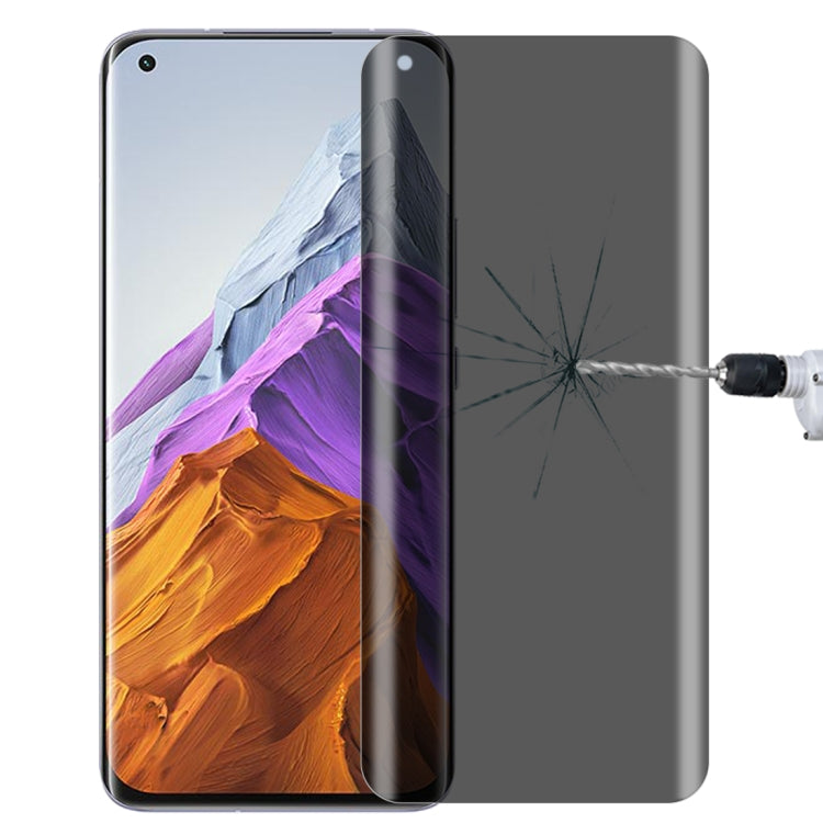 0.3mm 9H Surface Hardness 3D Curved Surface Privacy Glass Film, For vivo X50 Pro (1 PCS), For OnePlus 8 Pro (1 PCS), For Meizu 18 Pro / 18s Pro (1 PCS), For Xiaomi Mi 11 (1 PCS), For OPPO Reno5 Pro 5G (1 PCS), For OnePlus 9 Pro (1 PCS)�����������������...