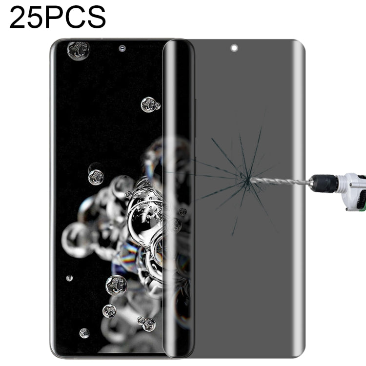 25 PCS 0.3mm 9H Surface Hardness 3D Curved Surface Privacy Glass Film, For vivo X50 Pro (25 PCS), For OPPO Reno5 Pro 5G (25 PCS), For OnePlus 8 Pro (25 PCS), For Meizu 18 Pro / 18s Pro (25 PCS), For Xiaomi Mi 11 (25 PCS)��������������������������������...