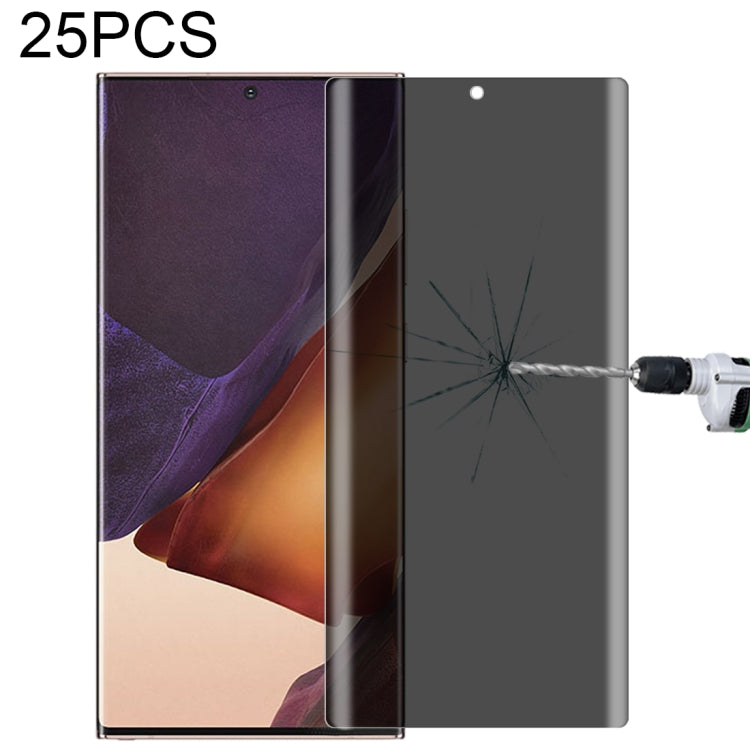 25 PCS 0.3mm 9H Surface Hardness 3D Curved Surface Privacy Glass Film, For vivo X50 Pro (25 PCS), For OPPO Reno5 Pro 5G (25 PCS), For OnePlus 8 Pro (25 PCS), For Meizu 18 Pro / 18s Pro (25 PCS), For Xiaomi Mi 11 (25 PCS)��������������������������������...