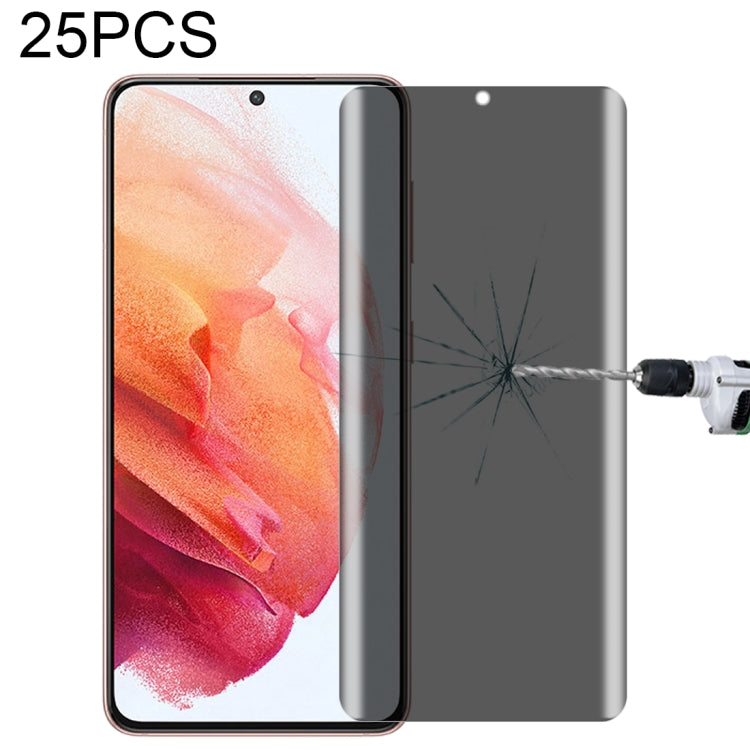25 PCS 0.3mm 9H Surface Hardness 3D Curved Surface Privacy Glass Film, For vivo X50 Pro (25 PCS), For OPPO Reno5 Pro 5G (25 PCS), For OnePlus 8 Pro (25 PCS), For Meizu 18 Pro / 18s Pro (25 PCS), For Xiaomi Mi 11 (25 PCS)��������������������������������...