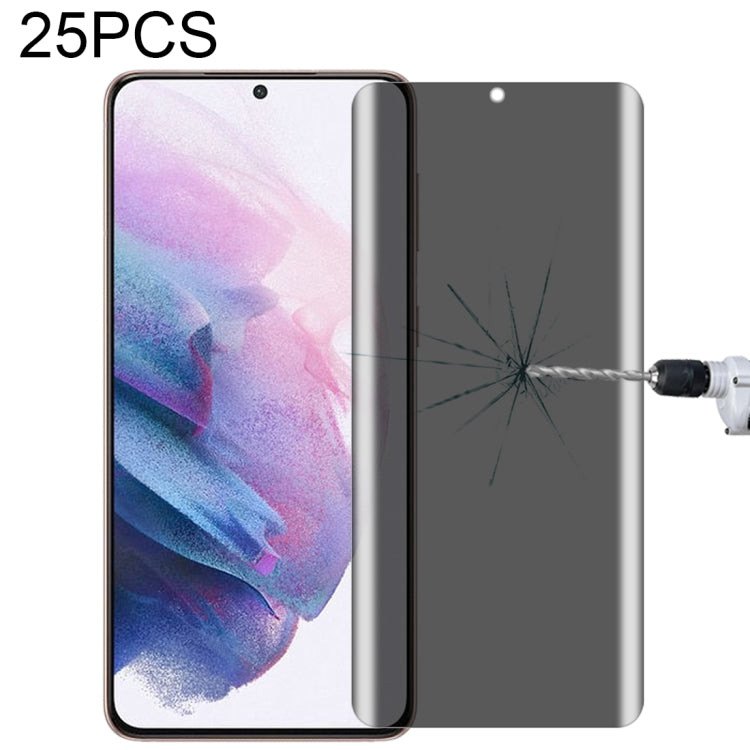 25 PCS 0.3mm 9H Surface Hardness 3D Curved Surface Privacy Glass Film, For vivo X50 Pro (25 PCS), For OPPO Reno5 Pro 5G (25 PCS), For OnePlus 8 Pro (25 PCS), For Meizu 18 Pro / 18s Pro (25 PCS), For Xiaomi Mi 11 (25 PCS)��������������������������������...