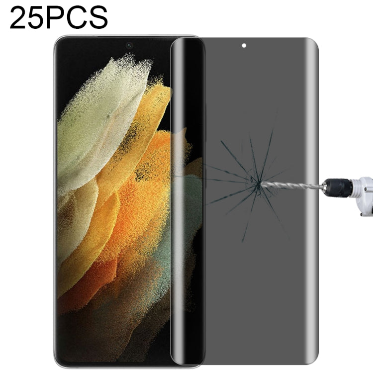 25 PCS 0.3mm 9H Surface Hardness 3D Curved Surface Privacy Glass Film, For vivo X50 Pro (25 PCS), For OPPO Reno5 Pro 5G (25 PCS), For OnePlus 8 Pro (25 PCS), For Meizu 18 Pro / 18s Pro (25 PCS), For Xiaomi Mi 11 (25 PCS)��������������������������������...