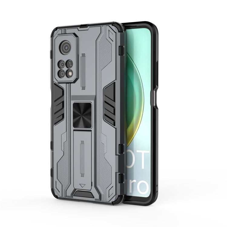 Supersonic PC + TPU Shock-proof Protective Case with Holder, For vivo V21, For Xiaomi Mi 10T 5G
