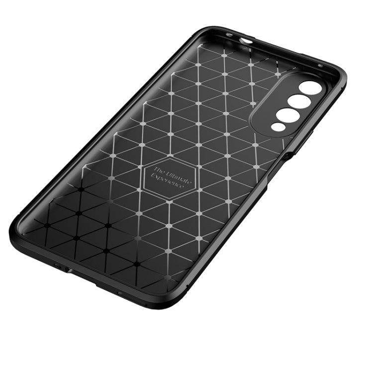 Carbon Fiber Texture Shockproof TPU Case, For Honor X20 SE, For OPPO Reno6 Pro+ 5G