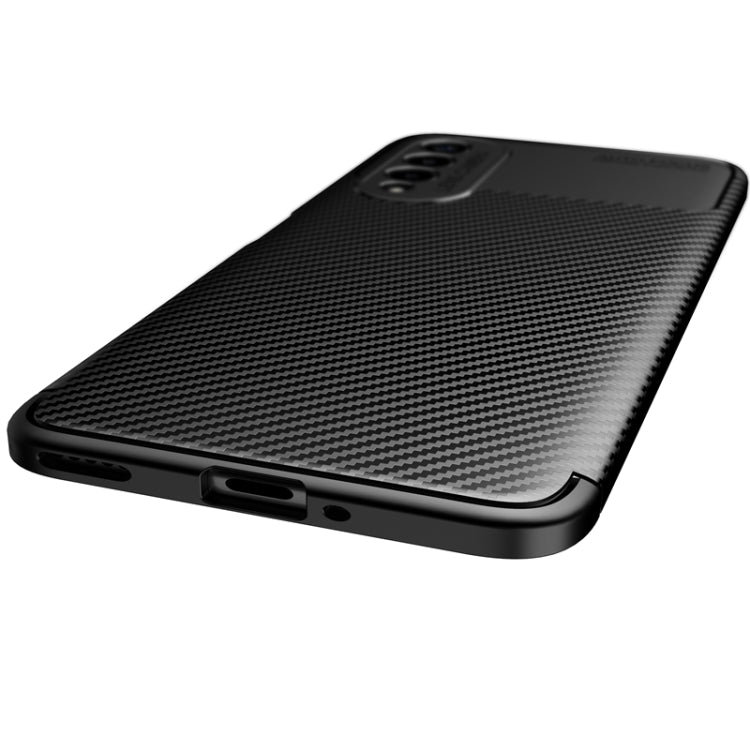 Carbon Fiber Texture Shockproof TPU Case, For Honor X20 SE, For OPPO Reno6 Pro+ 5G
