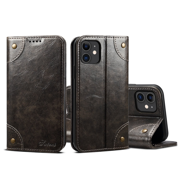 Baroque Simple Horizontal Flip Leather Case, with Holder & Card Slots & Wallet, For iPhone 11, For iPhone 11 Pro, For iPhone 11 Pro Max, For iPhone XS / X, For iPhone SE 2022 / SE 2020 / 8 / 7, For iPhone 8 Plus / 7 Plus, For iPhone XR, For iPhone XS Max
