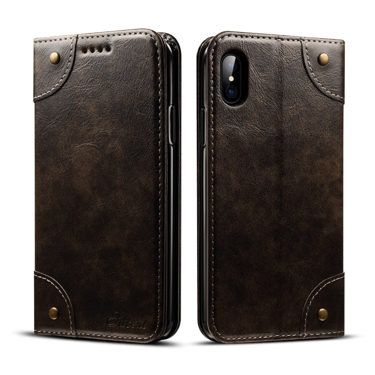 Baroque Simple Horizontal Flip Leather Case, with Holder & Card Slots & Wallet, For iPhone 11, For iPhone 11 Pro, For iPhone 11 Pro Max, For iPhone XS / X, For iPhone SE 2022 / SE 2020 / 8 / 7, For iPhone 8 Plus / 7 Plus, For iPhone XR, For iPhone XS Max