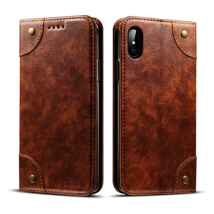Baroque Simple Horizontal Flip Leather Case, with Holder & Card Slots & Wallet, For iPhone 11, For iPhone 11 Pro, For iPhone 11 Pro Max, For iPhone XS / X, For iPhone SE 2022 / SE 2020 / 8 / 7, For iPhone 8 Plus / 7 Plus, For iPhone XR, For iPhone XS Max