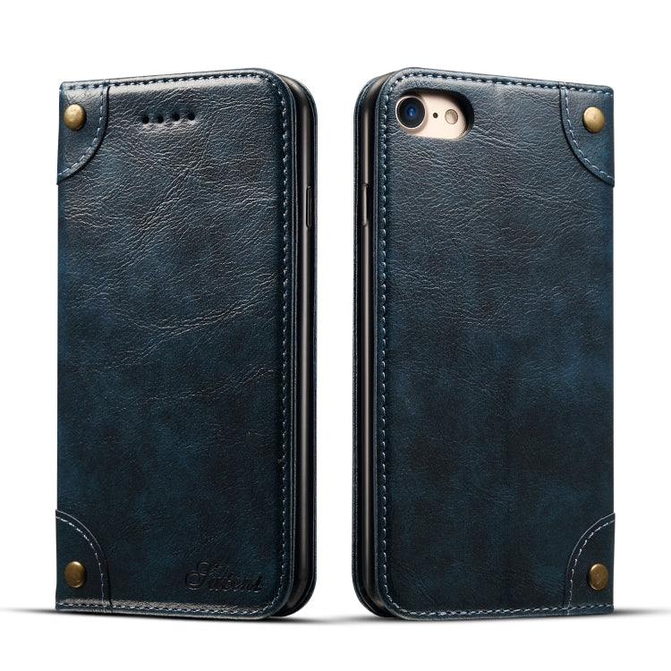 Baroque Simple Horizontal Flip Leather Case, with Holder & Card Slots & Wallet, For iPhone 11, For iPhone 11 Pro, For iPhone 11 Pro Max, For iPhone XS / X, For iPhone SE 2022 / SE 2020 / 8 / 7, For iPhone 8 Plus / 7 Plus, For iPhone XR, For iPhone XS Max