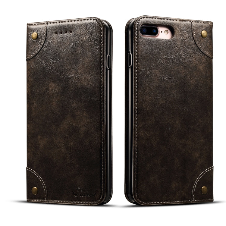 Baroque Simple Horizontal Flip Leather Case, with Holder & Card Slots & Wallet, For iPhone 11, For iPhone 11 Pro, For iPhone 11 Pro Max, For iPhone XS / X, For iPhone SE 2022 / SE 2020 / 8 / 7, For iPhone 8 Plus / 7 Plus, For iPhone XR, For iPhone XS Max